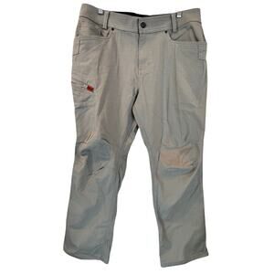Brunt Costello Tech Pant Khaki Water Repellent Work Trouser Hiking Outdoor 34x30
